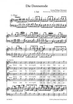 Die Donnerode TWV 6:3 (Georg Philipp Telemann) 