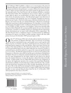 La Fanciulla Del West von Giacomo Puccini 