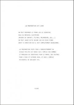 Simata Piano von Georges Aperghis 