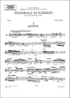 Pastorale & Scherzo Clarinette von Jean Emmanuel Aubain 