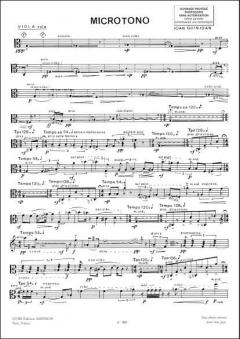 Microtono Alto Solo von Joan Guinjoan 