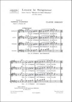 Louez le Seigneur (Claude Debussy) 