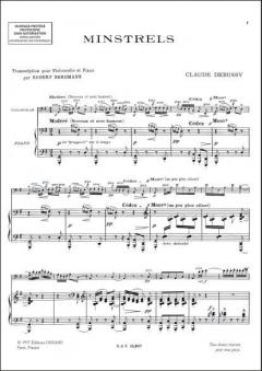 Minstrels von Claude Debussy 