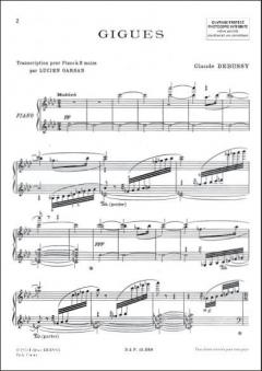 Gigues von Claude Debussy 