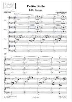 Petite Suite 4 Harpes Partition von Claude Debussy 
