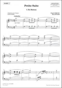 Petite Suite 4 Harpes Materiel von Claude Debussy 