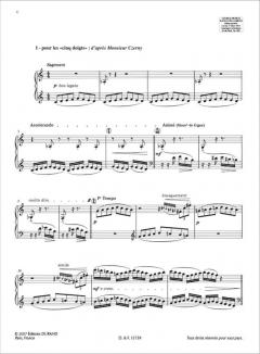 Douze Etudes pour Piano von Claude Debussy 