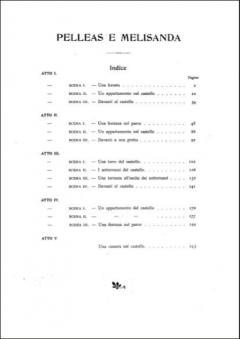 Pelleas Chant / Piano Ital von Claude Debussy 