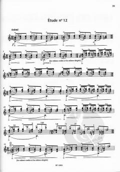 12 Etudes von Hector Villa-Lobos 