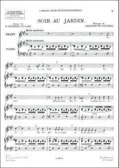 Soir Au Jardin 