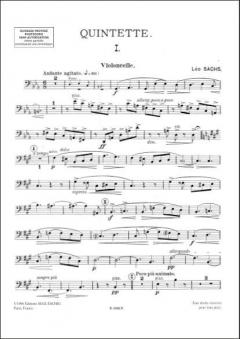 Quintette op. 77 (Michael Sachs) 