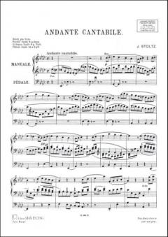 Andante Cantabile Orgue von Robert Stolz 
