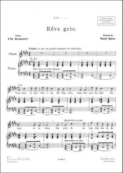 Reve Gris Cht von Emmanuel Rhené-Baton 