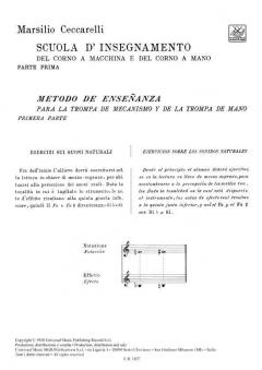 Scuola D Insegnamento Del Corno A Macchina von Massimo Ceccarelli für Horn