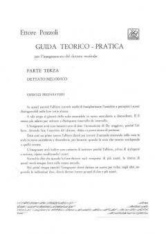 Guida Teorico-Pratica, Per L Insegnamento Del Dett von Ettore Pozzoli 