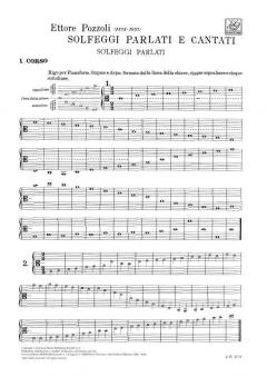 Solfeggi Parlati E Cantati I Corso von Ettore Pozzoli 