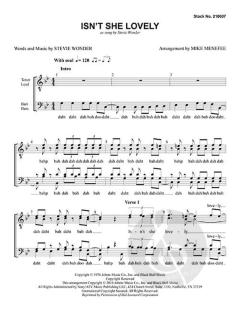 Isn't She Lovely (Stevie Wonder) 