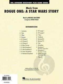 Music from Rogue One - A Star Wars Story (Michael Giacchino) 