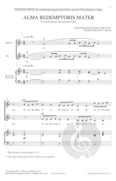 Alma Redemptoris Mater (Chiara Margarita Cozzolani) 