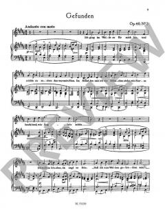 Goethe-Lieder op. 40 von Wilhelm Petersen 