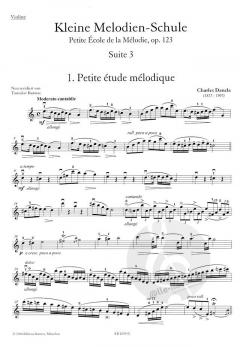 Kleine Melodien-Schule op. 123 - Band 3 von Charles Jean-Baptiste Dancla für Violine und Klavier im Alle Noten Shop kaufen