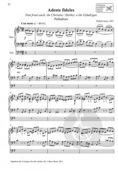 Orgelmusik aus England und Amerika 29: 14 Choralbearbeitungen für Advent und Weihnachten von Robert Jones im Alle Noten Shop kaufen