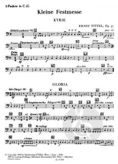 Kleine Festmesse op.37 (Ernst Tittel) 