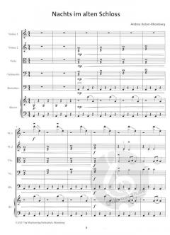 Nachts im alten Schloss von Andrea Holzer-Rhomberg 