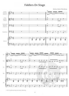 Fiddlers On Stage von Andrea Holzer-Rhomberg 