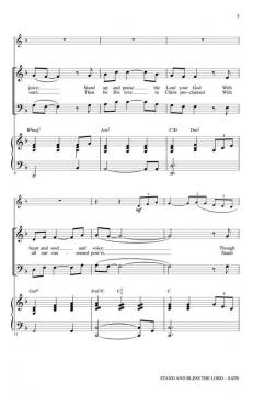 Stand And Bless The Lord (Tom Fettke) 
