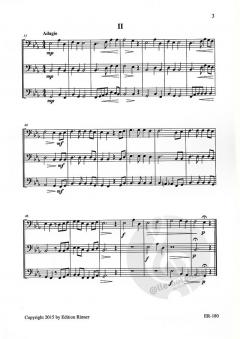 Trio Classico von Timo Bossler für Posaunen-Trio im Alle Noten Shop kaufen