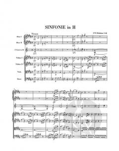 Sinfonie H-Dur Hob. I:46 von Carl-Gabriel Stellan Mörner 