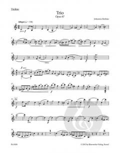Trio op. 87 (Johannes Brahms) 