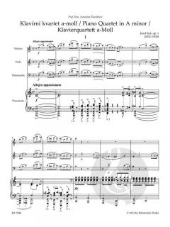 Klavierquartett a-Moll op. 1 (Josef Suk) 