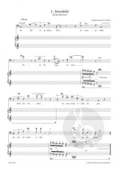 10 Duos für Bariton und Klavier von Rudolf Kelterborn 