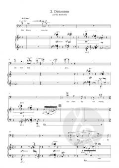 10 Duos für Bariton und Klavier von Rudolf Kelterborn 