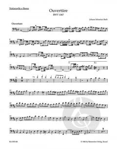 Ouvertüre aus der Orchestersuite in h-Moll BWV 1067 von Johann Sebastian Bach 