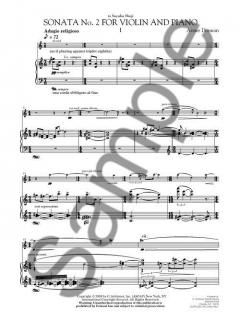 Sonata No. 2 von Avner Dorman für Violine und Klavier im Alle Noten Shop kaufen