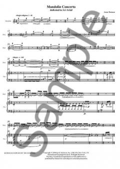 Mandolin Concerto - Piano Reduction von Avner Dorman im Alle Noten Shop kaufen