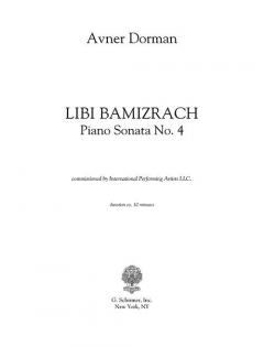 Libi Bamizrach von Avner Dorman 