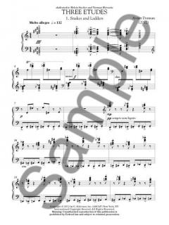 3 Etudes von Avner Dorman für Klavier solo im Alle Noten Shop kaufen
