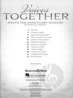 Voices Together von Joseph A. Martin 