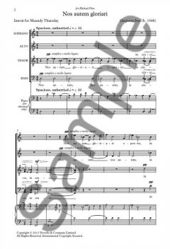 Nos Autem Gloriari von Grayston Ives 