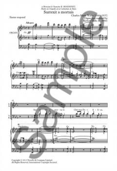 Surrexit A Mortuis von Charles-Marie Widor 