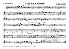 Weiß Blau - Marsch (Kiem Pauli) 