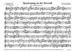 Spaziergang an der Devenick - 'Stoibermarsch' (Stoiberbuam) 