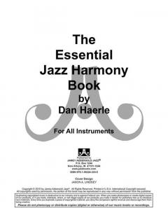 The Essential Jazz Harmony Book von Dan Haerle 