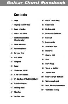 The Rolling Stones - Guitar Chord Songbook 