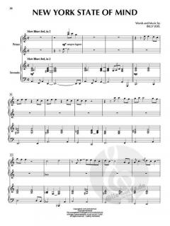 Billy Joel for Piano Duet von B. Joel 
