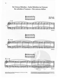 Mikrokosmos Band 1 (Vol. 1 & 2) von Béla Bartók 